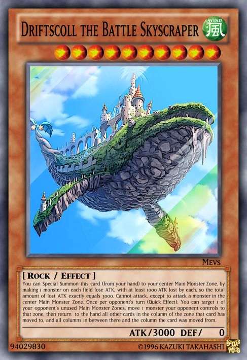 skyscraper card yugioh Flame Wingman Paramint may be 1st or Unlimited Edition Driftscoll the Battle Skyscraper by