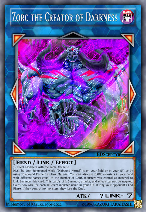 zorc the dark one yugioh card Yu-Gi-Oh! - Master - (LCYW-EN123) - Legendary Collection 3: Yugi's World - 1st Edition Yu-Gi-Oh Zorc : r/yugioh