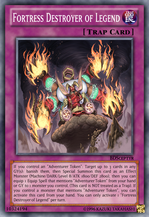 Flame Destroyer, CARDS