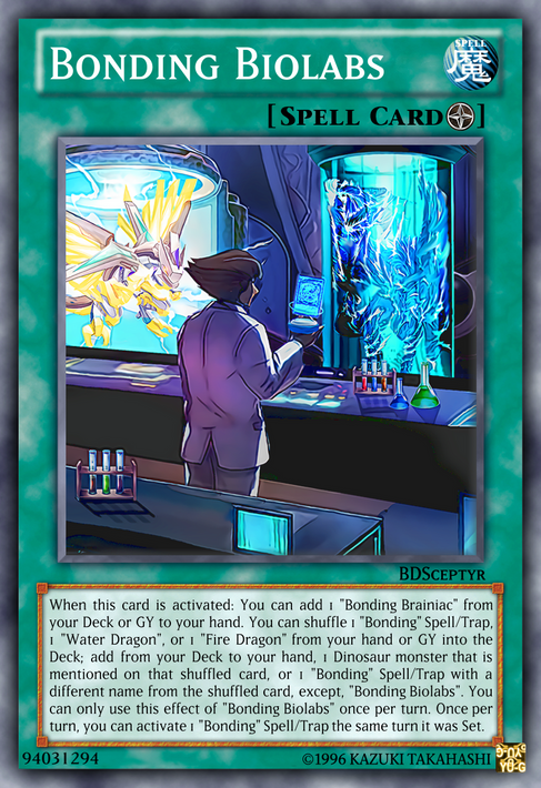 yugioh bonding deck Complete Custom for Yu-Gi-Oh! GX Bonding Biolabs by BDSceptyr on
