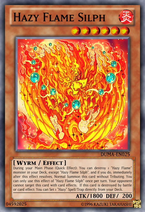 yugioh hazy flame cards Etsy Hazy Flame Silph by BDSceptyr