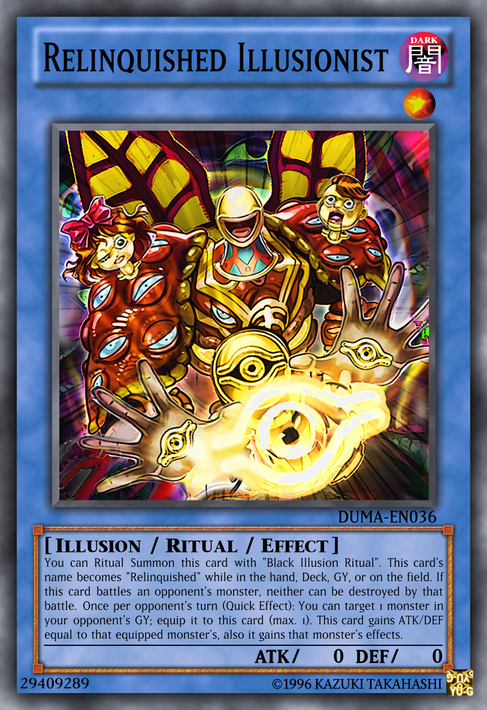 yugioh relinquished ritual card New demise and Relinquished cards : r/masterduel