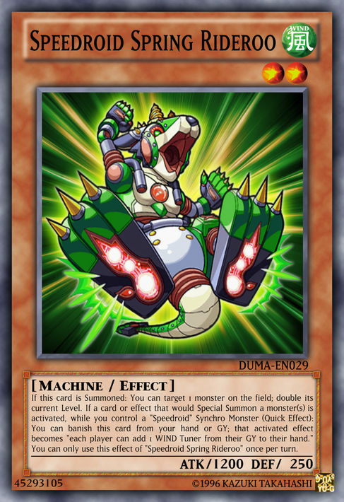 Speedroid Gun Speedroid Spring Rideroo by BDSceptyr on DeviantArt