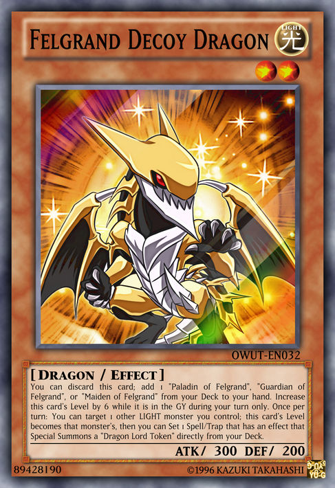 yugioh felgrand cards Amazon.com: Yu-Gi-Oh! - Paladin of Felgrand - SDRR-EN017 - Common - 1st Edition