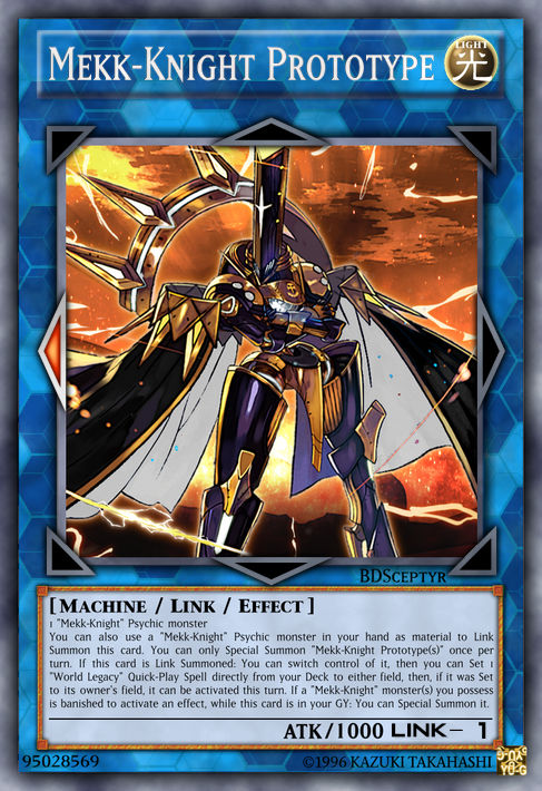 yugioh mekk knight cards Enlilgirsu, the Orcust Mekk-Knight Oh trading and collectible card game (TCG/CCG) Mekk-Knight Prototype by BDSceptyr on