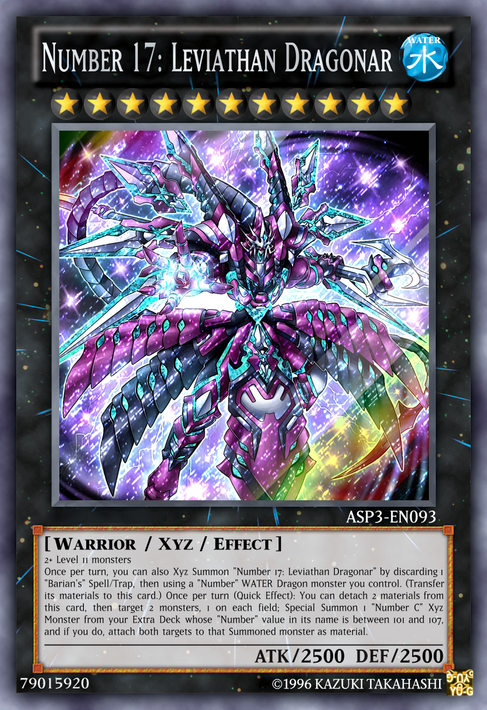 yugioh card number 17 leviathan dragon Yu-Gi-Oh! - 17: (GENF-EN039) - Generation Force - 1st Edition From the Generation Force set Number 17: Leviathan Dragonar by