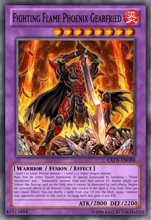 yugioh god phoenix gearfried deck Generic Complete Custom for Yu-Gi-Oh! you can select 1 Gemini monster from your Graveyard and Special summon it KING of GAMES: GEMINI Deck
