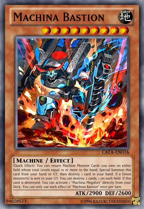 yugioh bastion cards Complete Custom Deck for Yu-Gi-Oh! GX Machina Bastion by BDSceptyr on