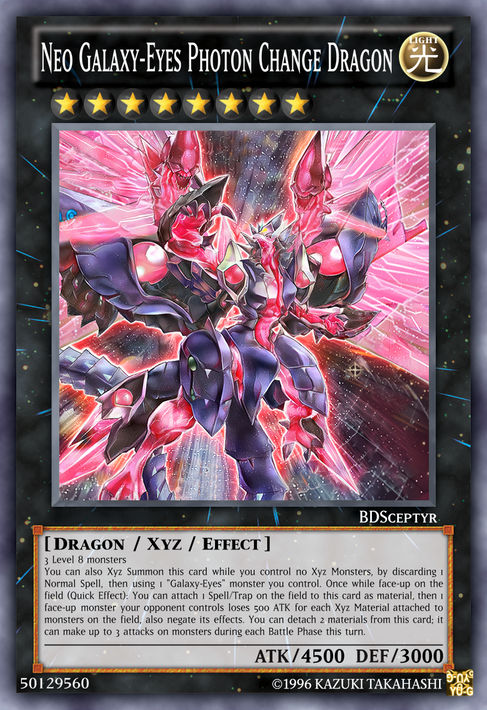 Neo Galaxy-Eyes Photon Change Dragon by BDSceptyr on DeviantArt Neo Galaxy-Eyes Photon Change Dragon by BDSceptyr on DeviantArt