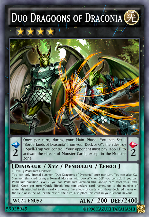 yugioh draconia deck Plant Synchro Duality Sirocco Stardust Dragon Formula Pendulum Effect The Best Normal Monster Support
