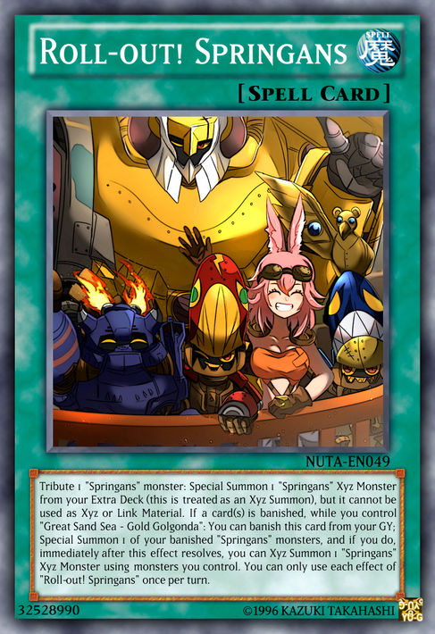 Roll-out! Springans by BDSceptyr on DeviantArt