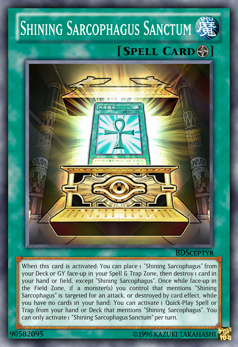 yugioh shining sarcophagus deck Yugioh Complete Shining Sarcophagus Deck! Gandora-G Future Silence + Bonus Gift