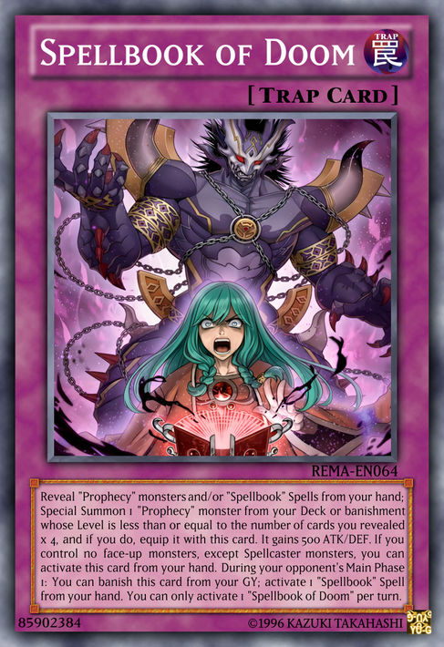 yugioh cards spellbook YU-GI-OH! - of Judgment (MP14-EN039) - Mega Pack 2014 - 1st Edition This is of Ultra Rare rarity Spellbook of Doom by BDSceptyr