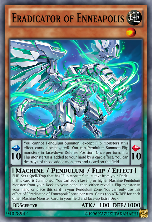 eradicator yugioh card Yu-Gi-Oh! - Epidemic Virus (TDGS-ENSE1) - The Duelist Genesis - Limited Edition If it was a creature card YuGiOh Trading Card Game Legacy
