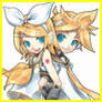 Rin and Len Flashing Icon