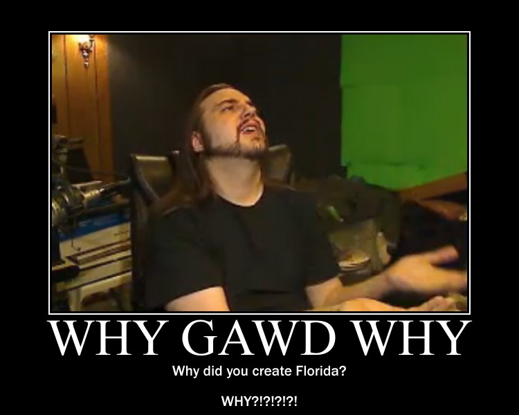 Why Gawd Demotivational Poster