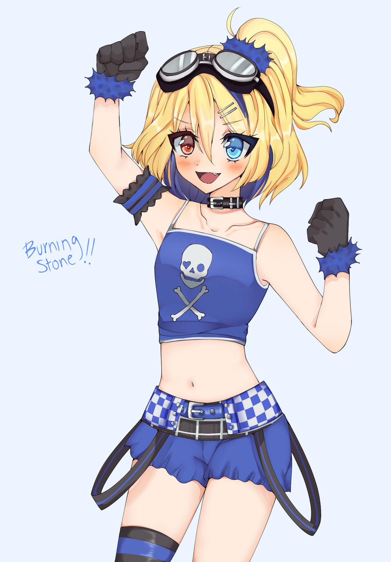 Burning Stone Kagamine Rin by quacksnack on DeviantArt
