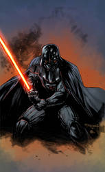 Darth Vader Sketch - colors