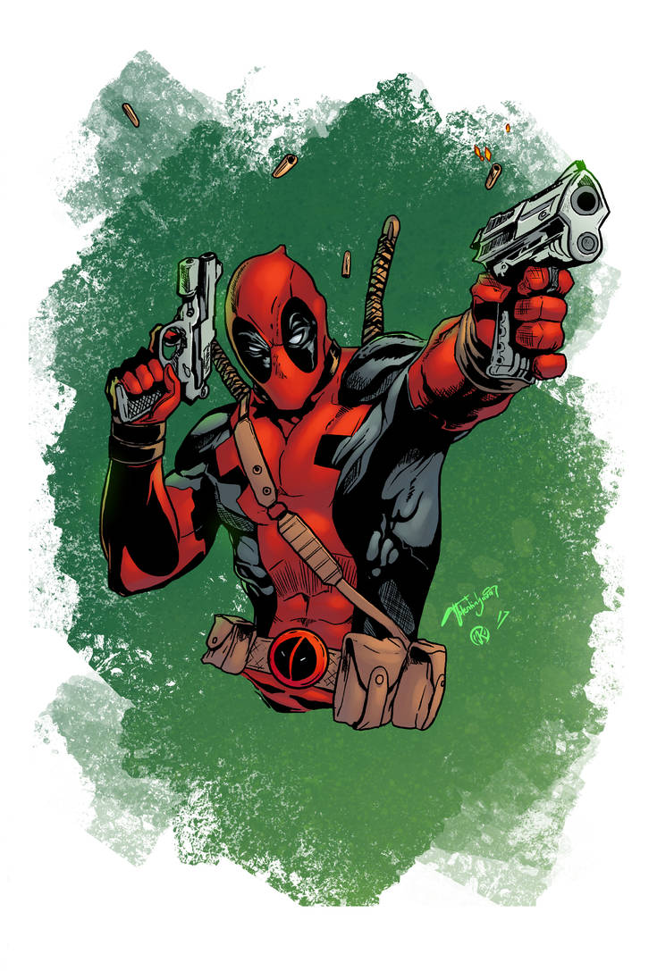 Deadpool - colors by ZethKeeper on DeviantArt