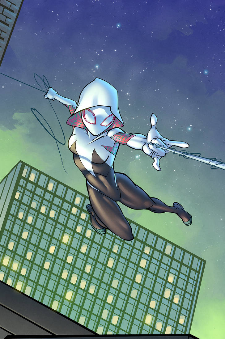 Ghost Spider - colors by ZethKeeper on DeviantArt