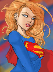 Supergirl coloring