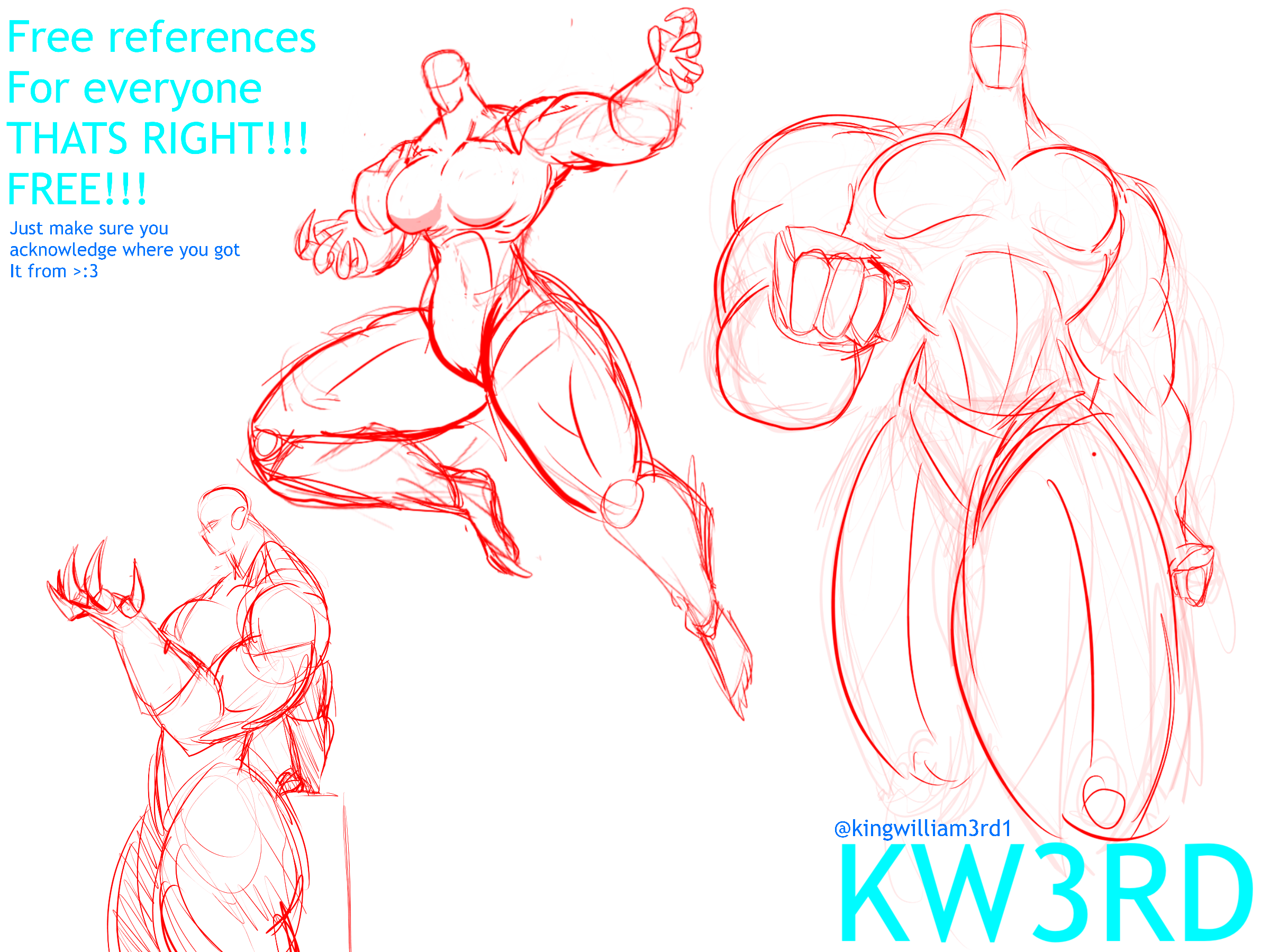 Free references of big beefy gals by Kingwilliam3rd on DeviantArt