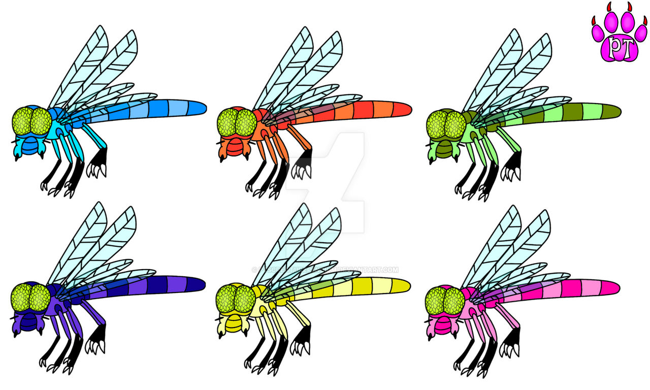 Rick Riker Dragonfly Deviantart Dragonflies by PTsCreaturependium on DeviantArt