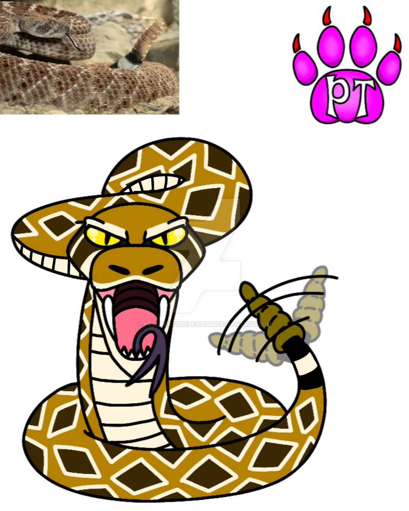 Datwing Rattlesnake Western Diamondback Rattlesnake by PTsCreaturependium on DeviantArt
