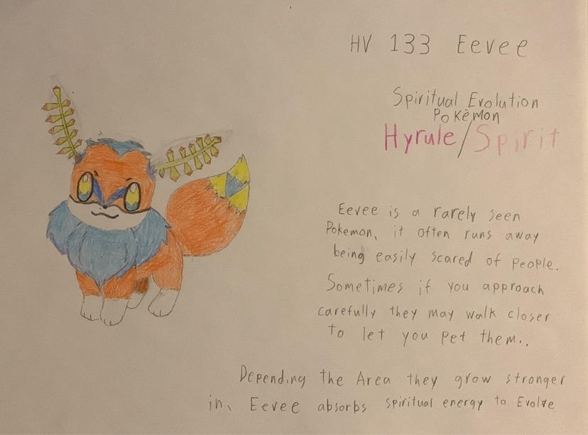 Hyrulian Eevee by MSLBRAWL on DeviantArt