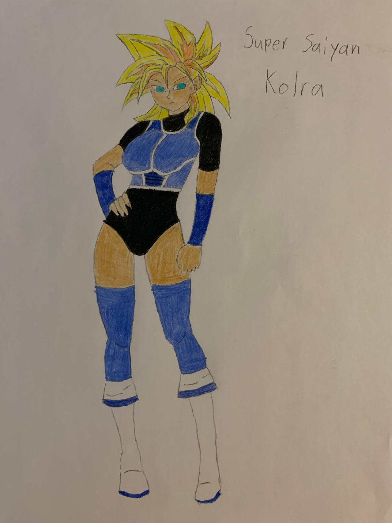 Super Saiyan Kolra by MSLBRAWL on DeviantArt