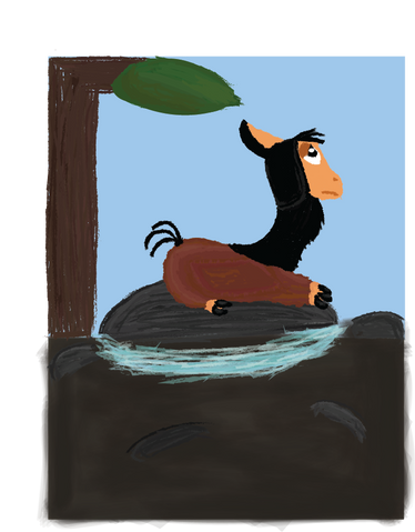 Kuzco llama plush deals