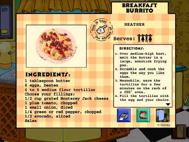 My Disney Kitchen Breakfast Burrito by FLUDDCappy on DeviantArt