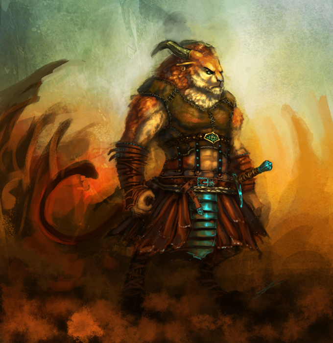 Charr Reference Charr by Dandzialf on DeviantArt