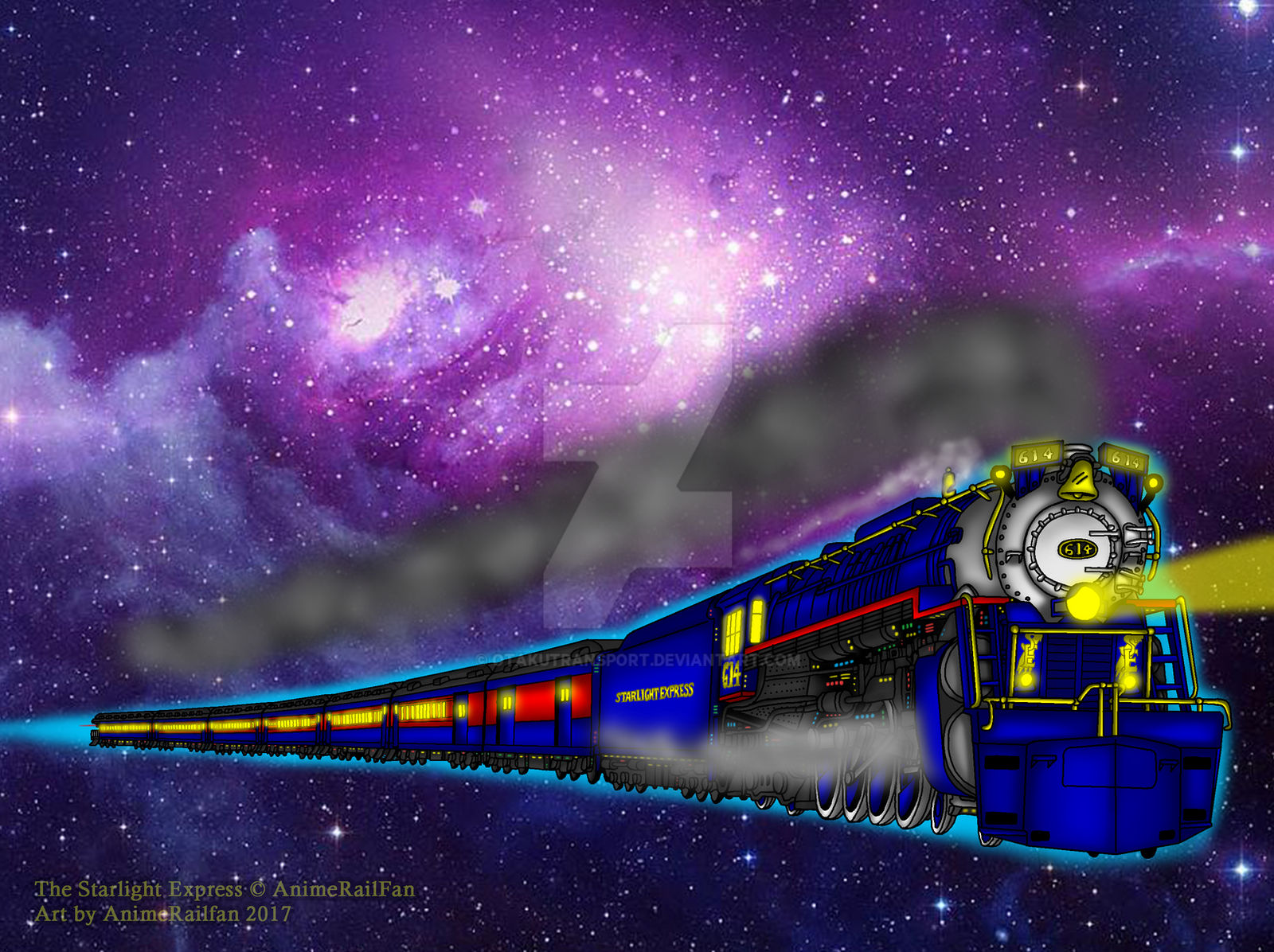 Starlight Express Train by OtakuTransport on DeviantArt