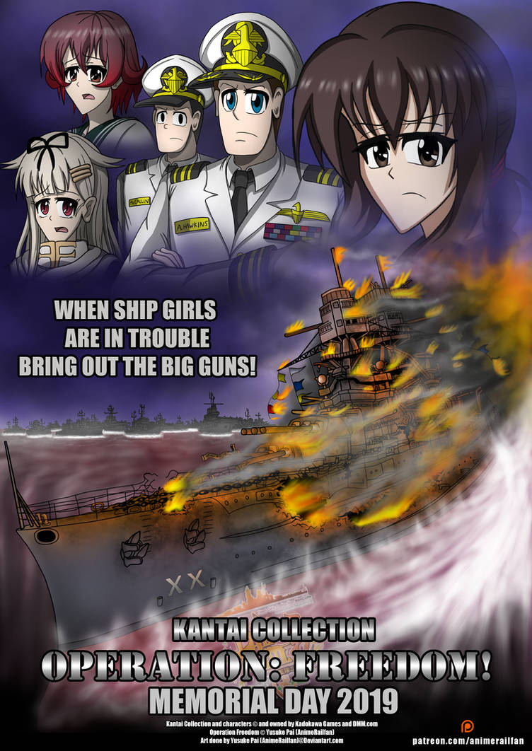 Kancolle OP Freedom Poster 7 With Release Date! by AnimeRailFan on ...