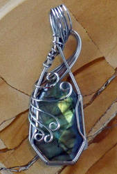 Faceted Labradorite Side 2