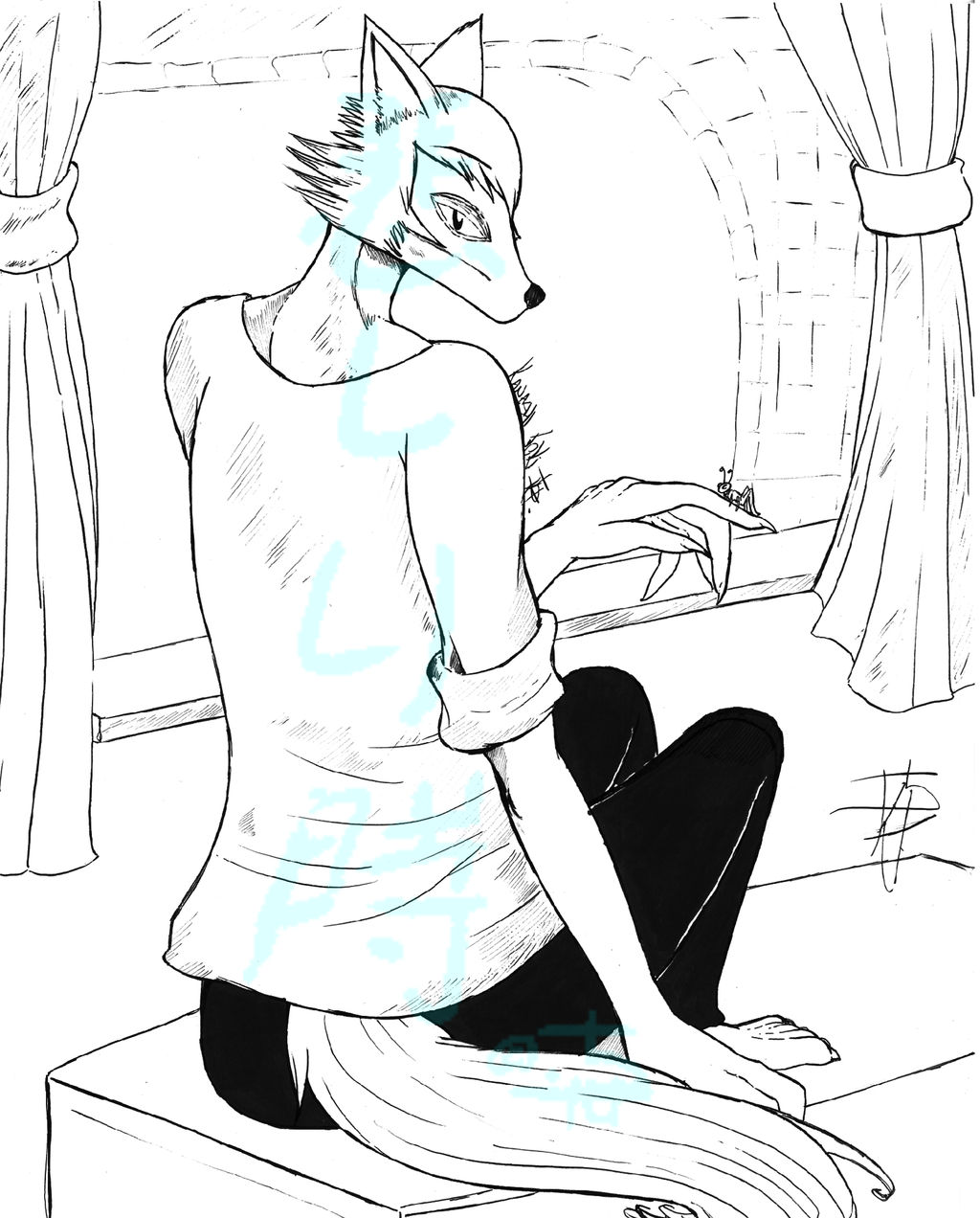 Beastars Fanart: Legoshi by K4n4shToki on DeviantArt