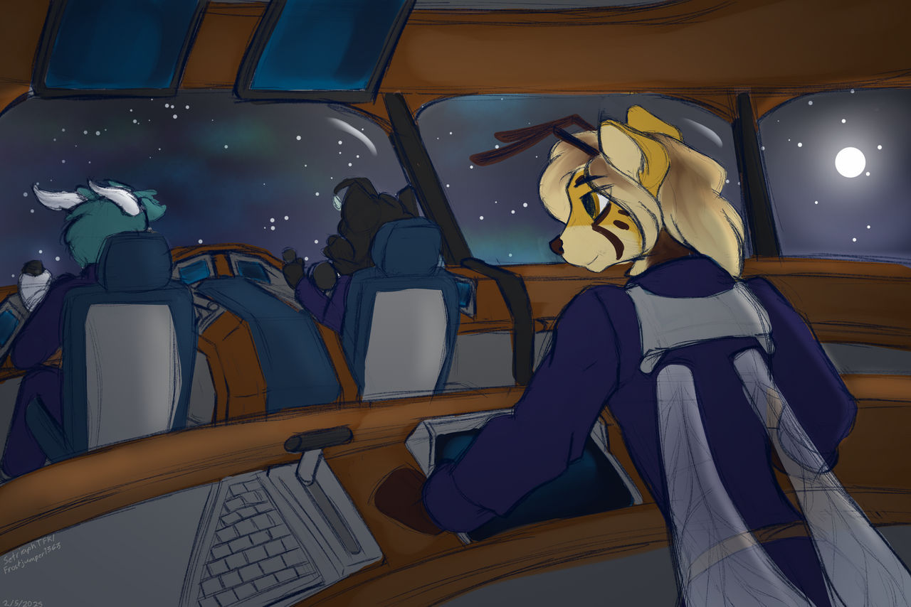 Captain Bee Captain Bee of the Colony Ship - for A_loud_Onion by FrostJumper1363 on ...