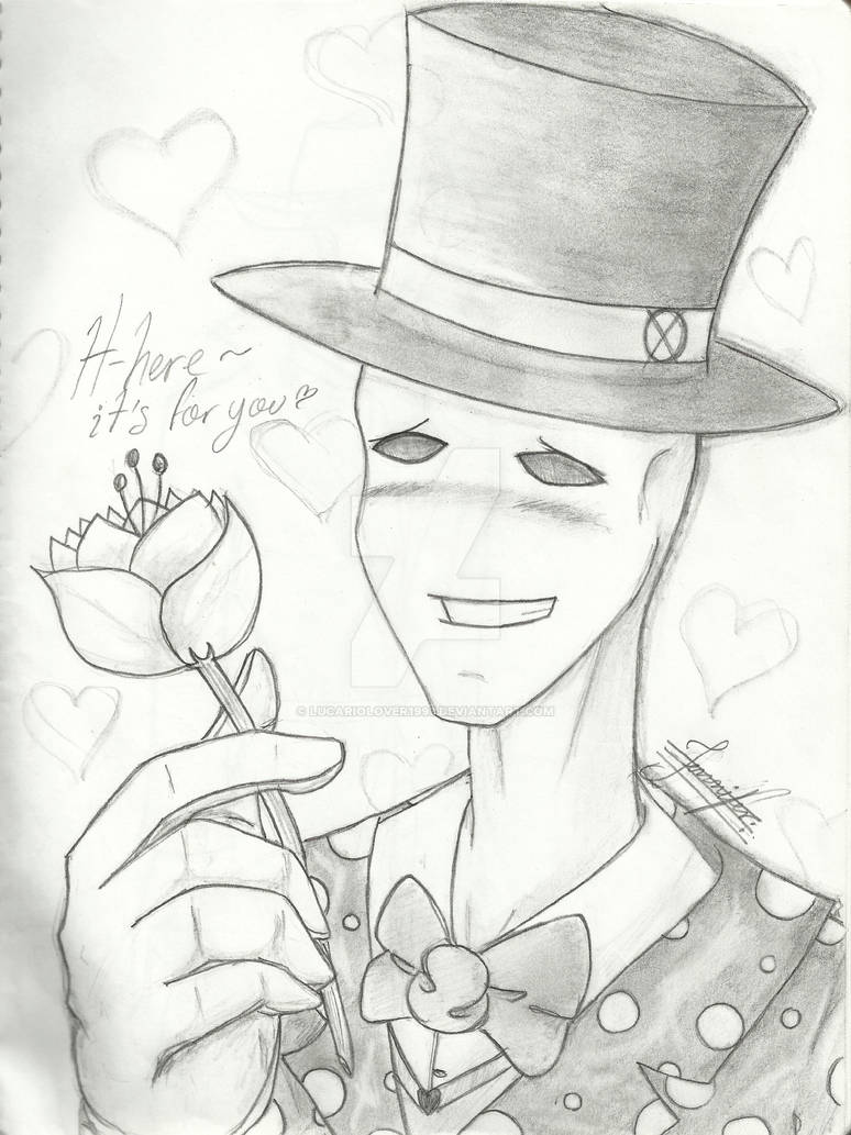 Splendorman (splendy) first sketch by lucariolover1993 on DeviantArt