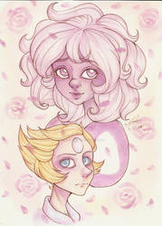 Pink Diamond and Pearl