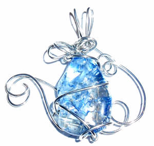 Teapot crystal pendant