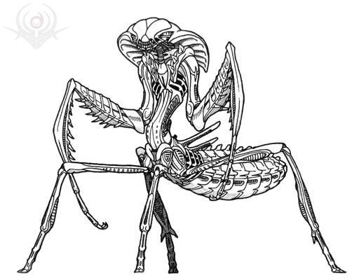 Mantis Alien