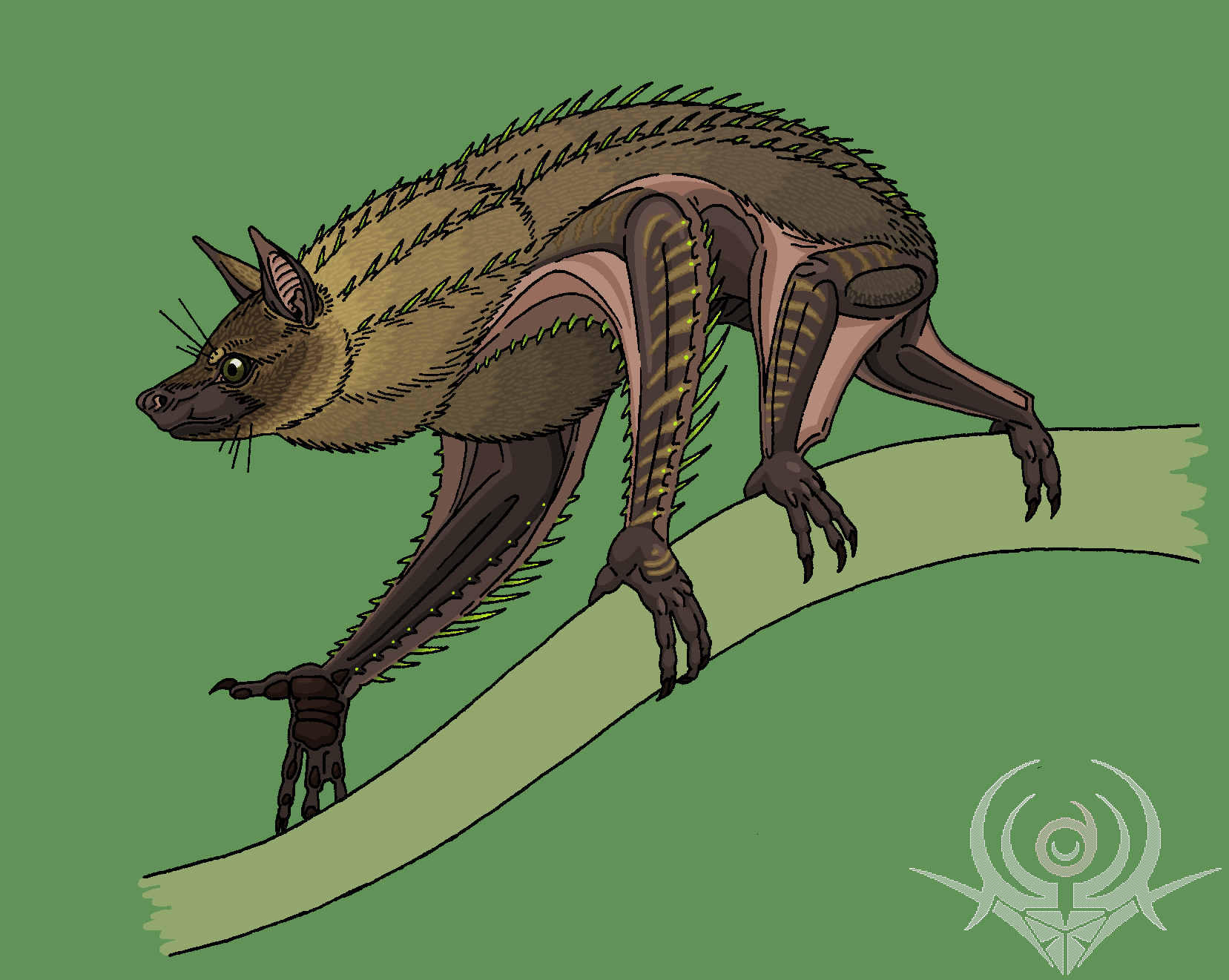 RoseSpines Bat (VESEPER) by scorpenomorph