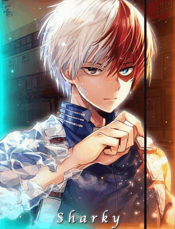 Todoroki Animation Animated Steam Artwork - Todoroki Shouto by Sharky178 on DeviantArt