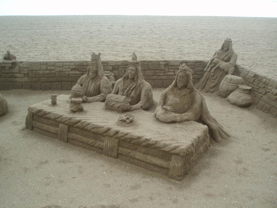Amazing things made of sand 1