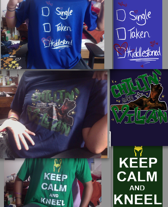 Loki/Hiddleston Shirts