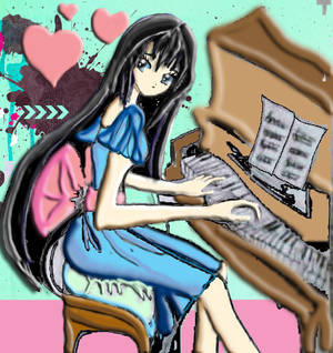 Piano girl