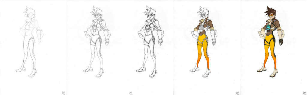 Draw Tracer Script How To Draw Tracer From Overwatch Step By Step