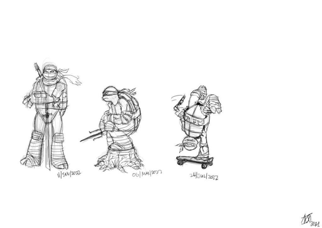 Turtle March Deviantart Three Rocks Turtles of all Seasons (Summer) by JMK-Prime on DeviantArt