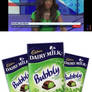 CADBURY Dairy Milk Mint Bubbly Chocolate